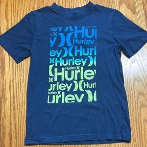 Hurley Blue Short Sleeve Graphic Tee